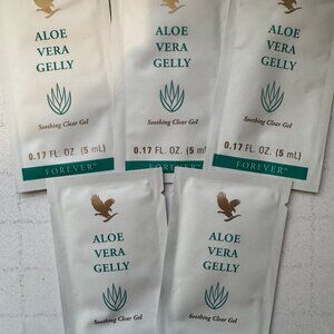 5X FOREVER LIVING Aloe Vera Gelly Samples 5 ML EACH
